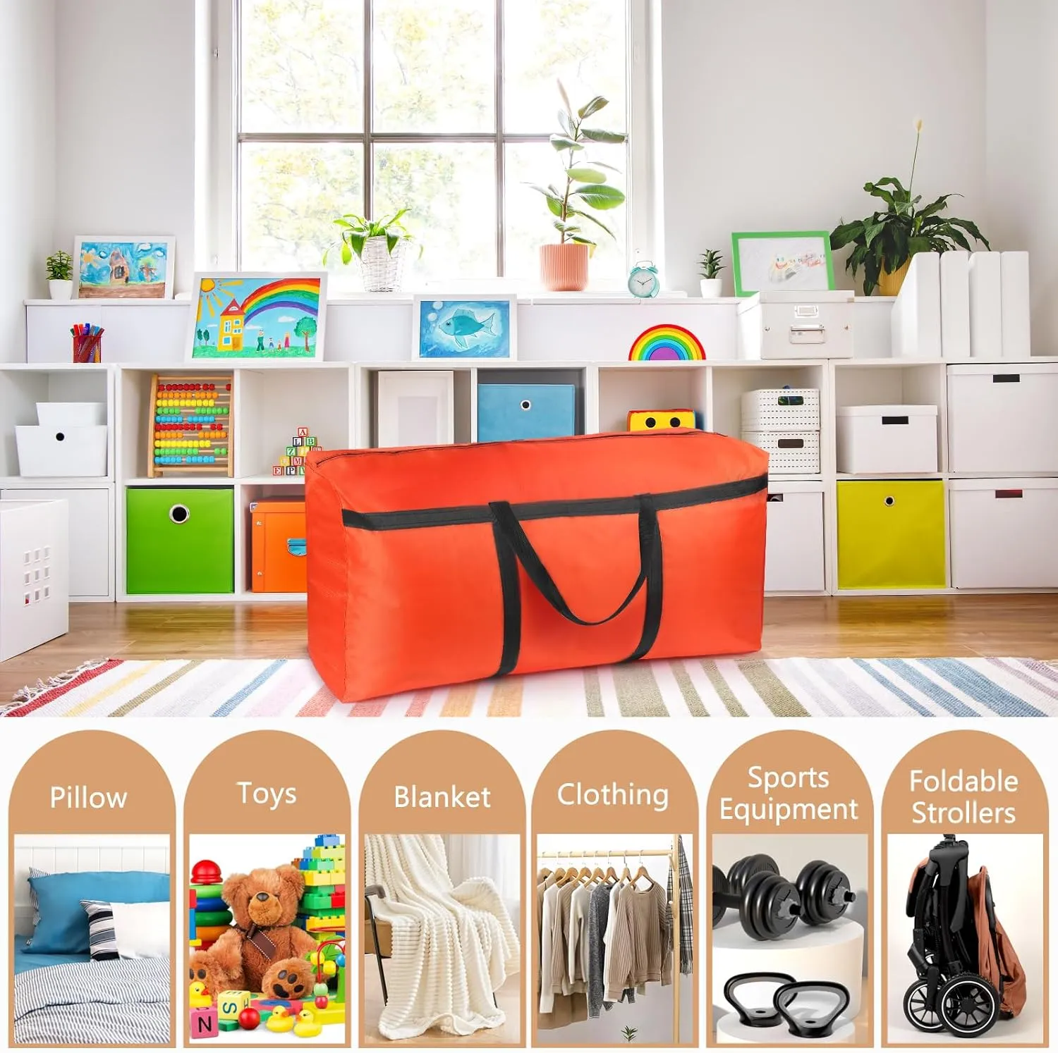 Extra Large Duffle Bag,120L Big Foldable Duffle Bag for Travel