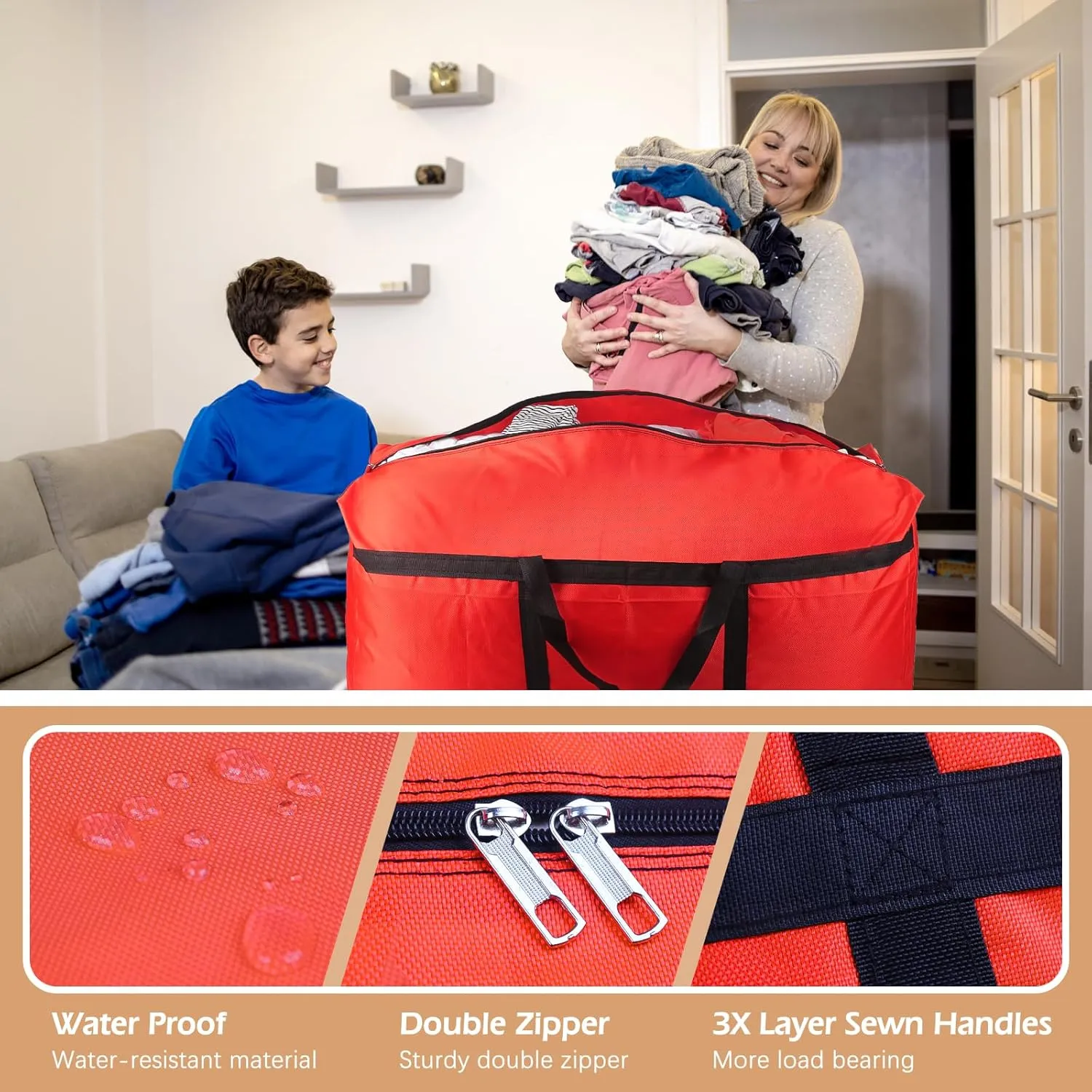 Extra Large Duffle Bag,120L Big Foldable Duffle Bag for Travel