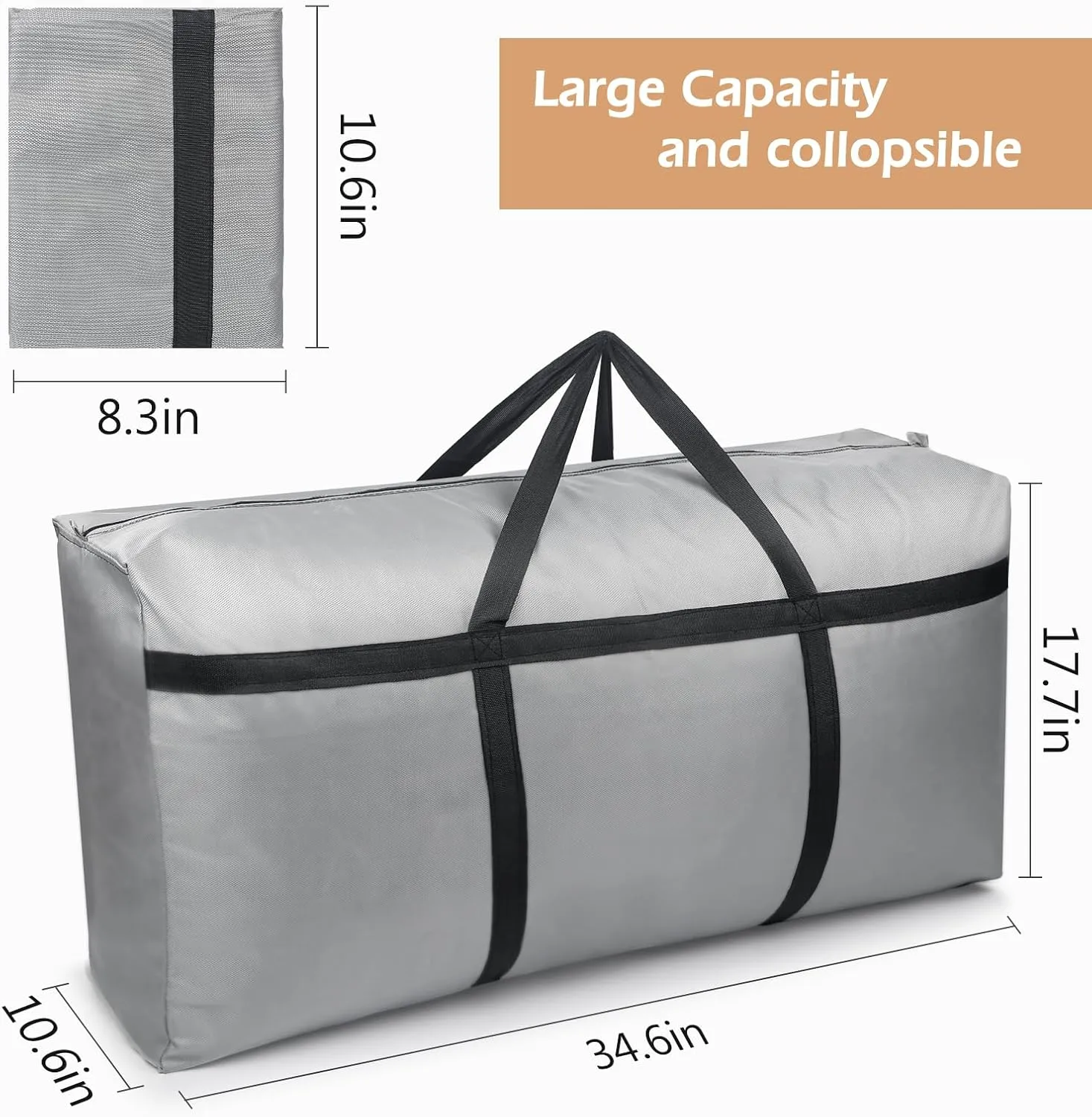 Extra Large Duffle Bag,120L Big Foldable Duffle Bag for Travel