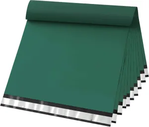 Famagic Poly Mailers 14.5x19 Inch 100pcs Shipping Bags Ultramarine Green Shipping Envelopes Self Seal Mailers Bags Waterproof and Tear-Proof Packaging Bags