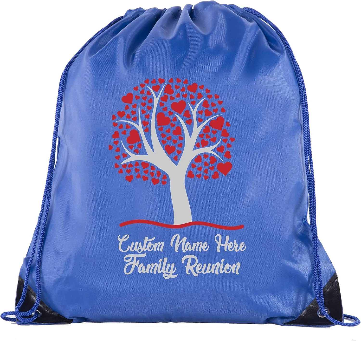 Family Tree with Hearts with Custom Name- Family Reunion Party Favor Bags