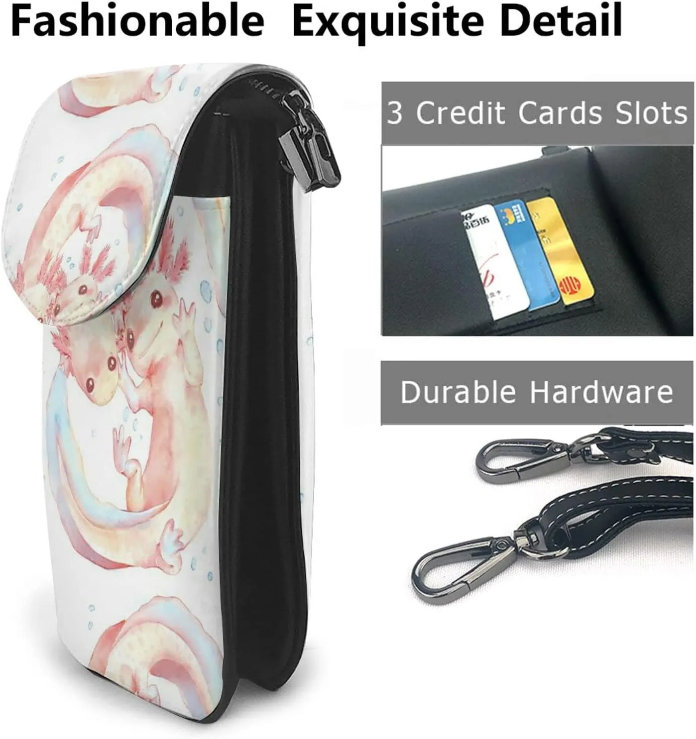 Fashion Crossbody Bags Cell Phone Purse Wallet Shoulder Bag For Card Key Passport