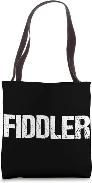 Fiddler Simple Title Tote Bag