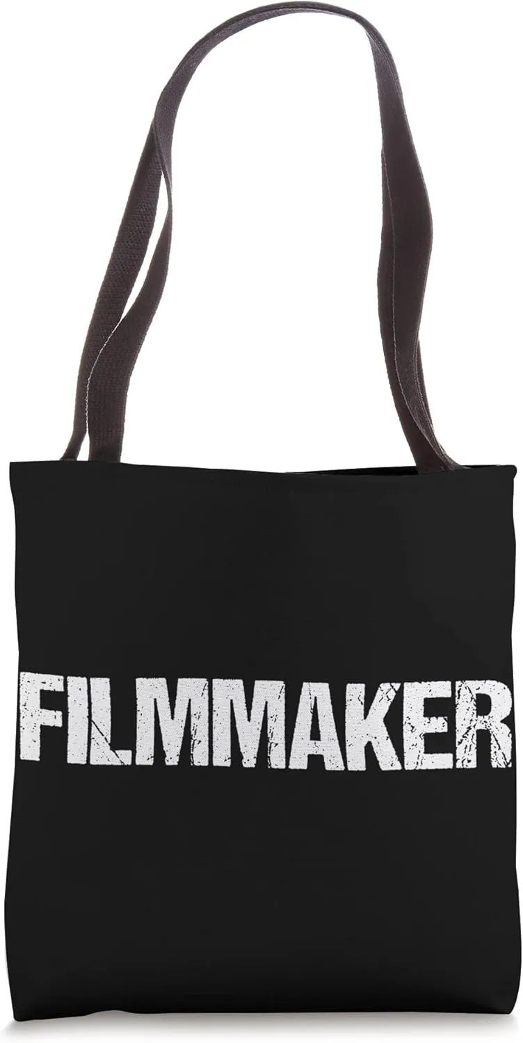 Filmmaker Simple Title Tote Bag