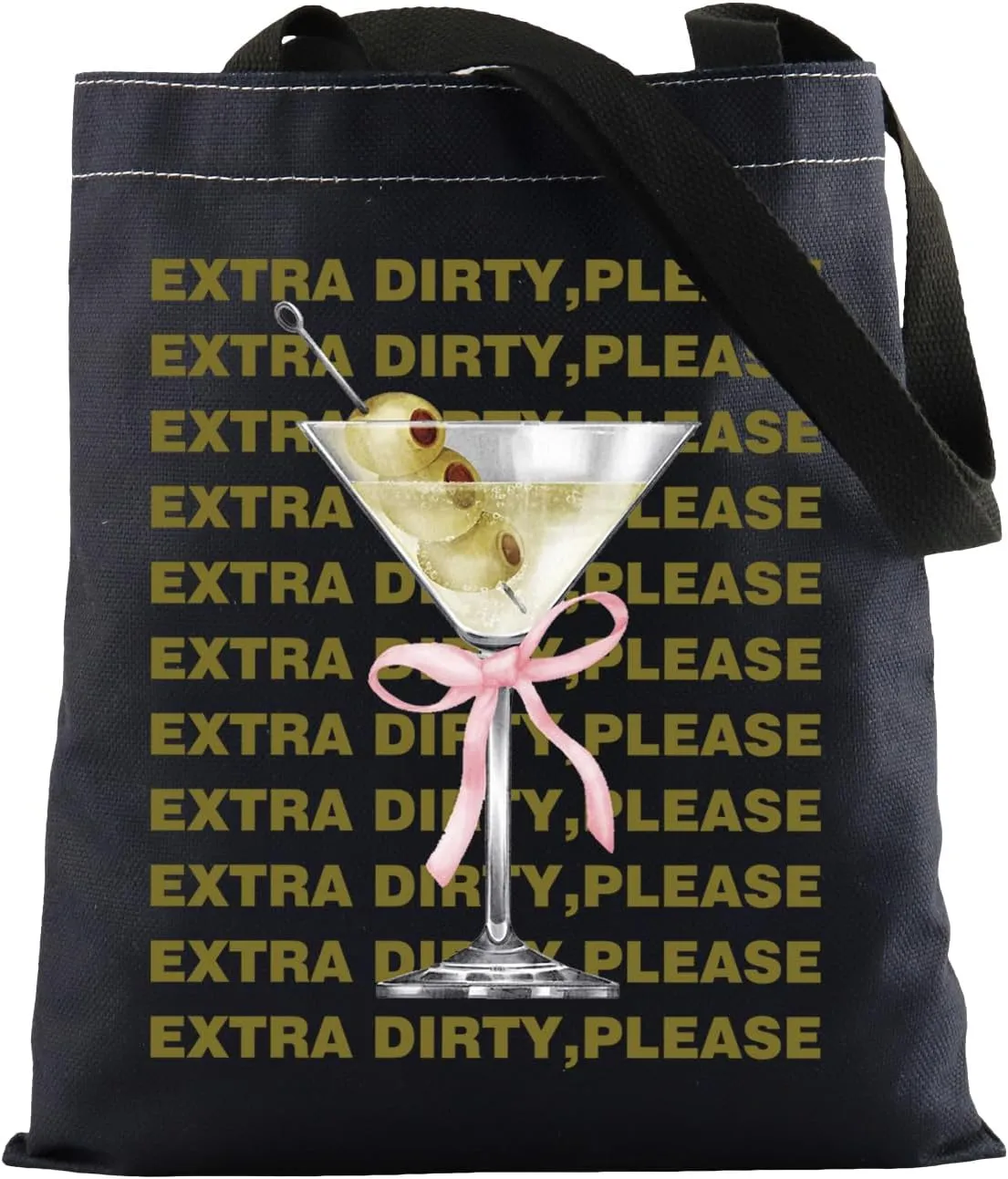 Filthy Martini Gift Dirty Martini Tote Bag Dirty Martini Lover Gift Martini Merch Soft Girly Handbag Cocktail Lover Gift