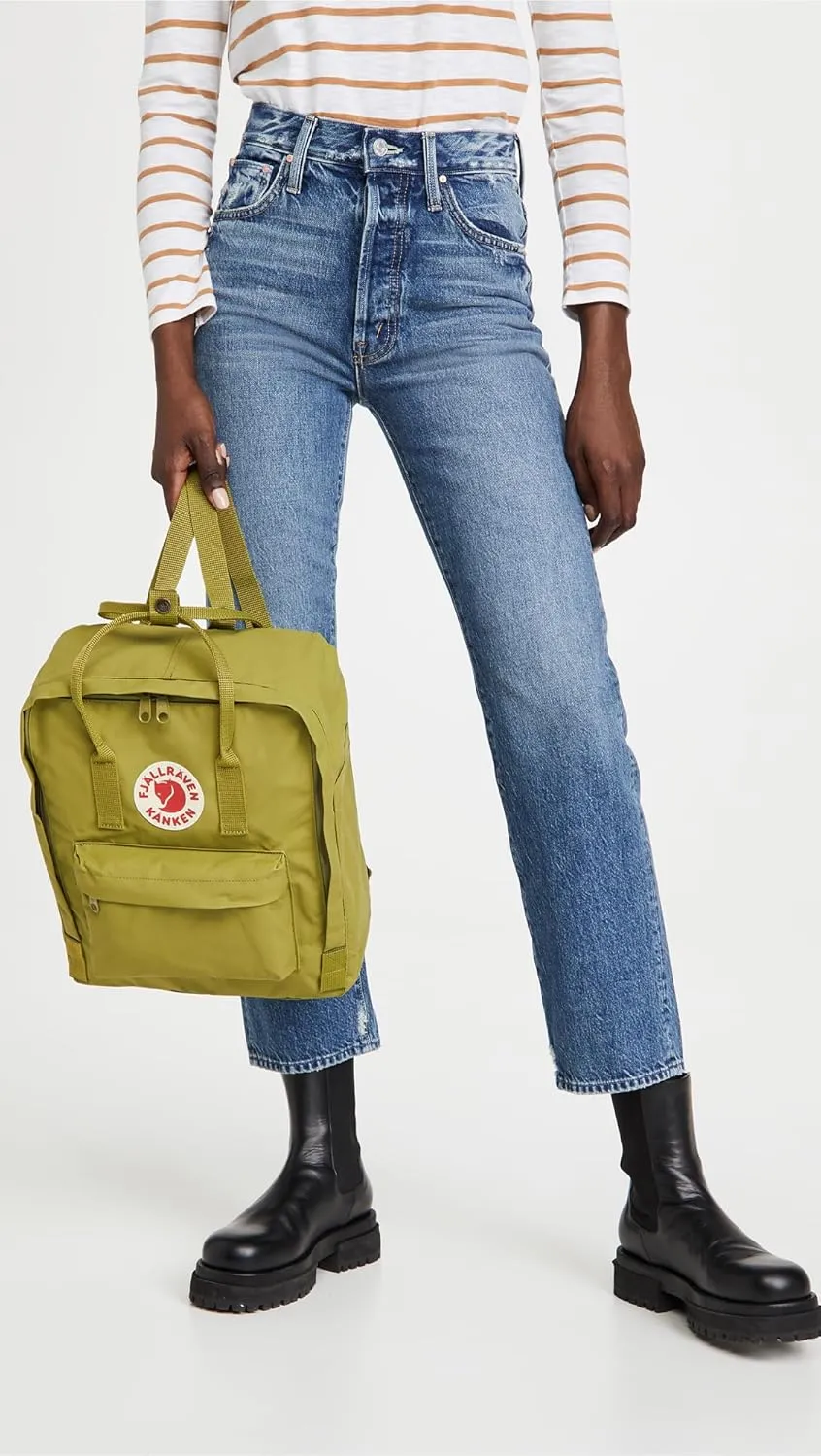 Fjallraven Women's Kanken Backpack, Guacamole, Green, One Size