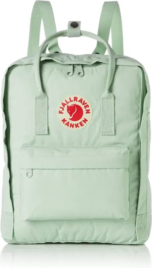 Fjallraven Women's Kanken Backpack, Mint Green, One Size