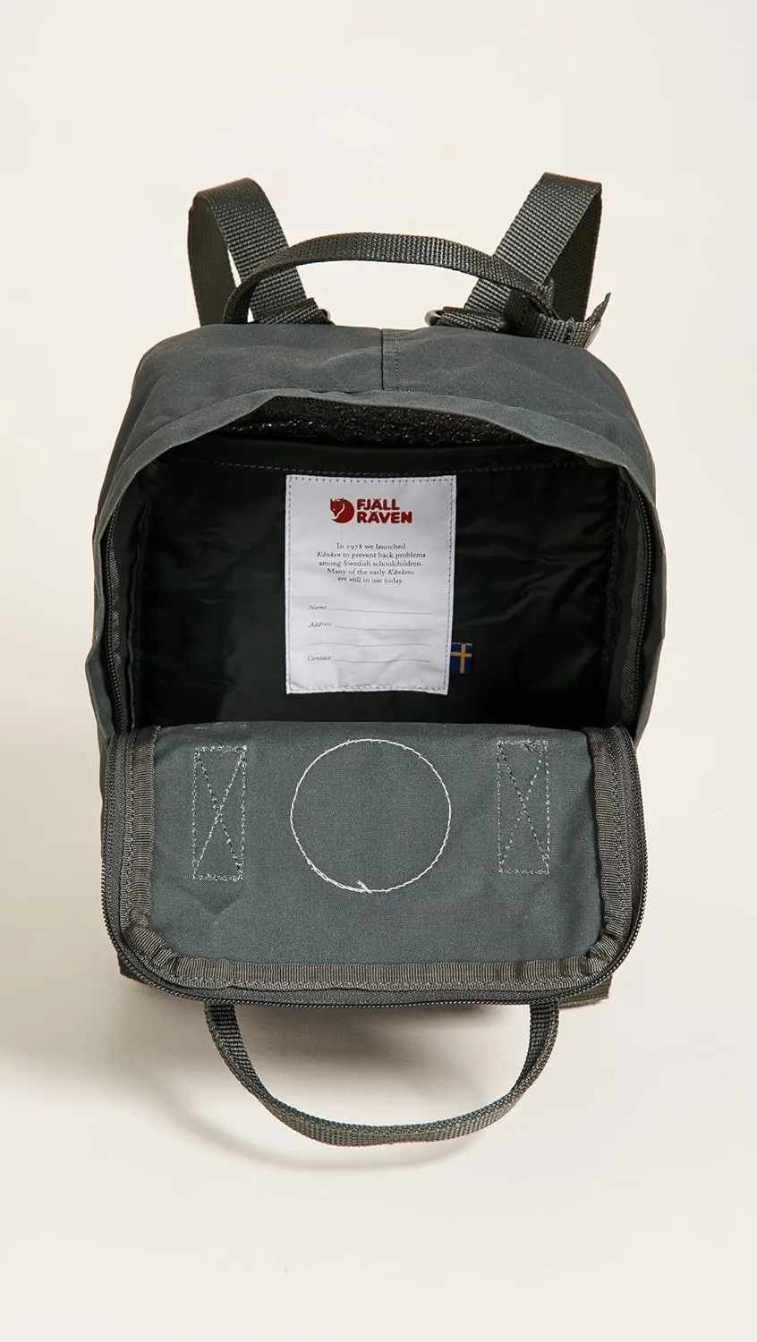 Fjallraven Women's Kanken Mini Backpack, Forest Green, One Size