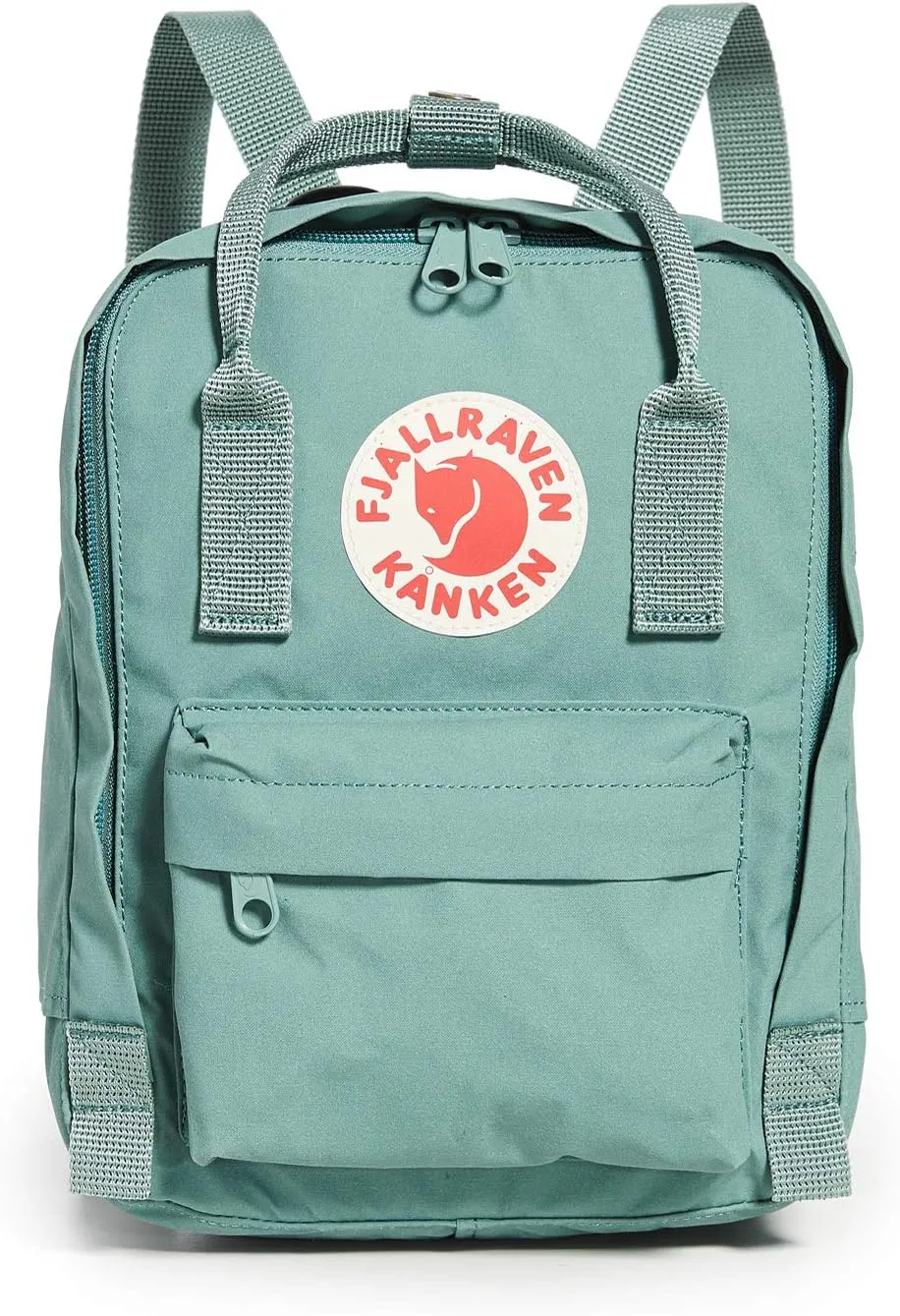 Fjallraven Women's Kanken Mini Backpack, Frost Green, One Size