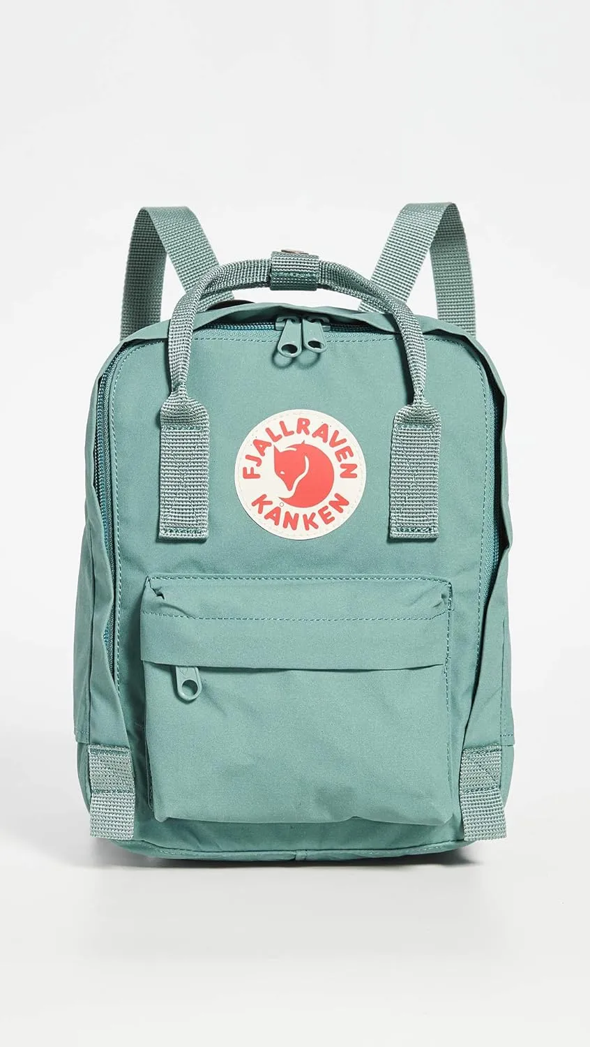 Fjallraven Women's Kanken Mini Backpack, Frost Green, One Size