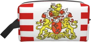Flag of the Senate of Bremen Storage Bags - Travel Toiletry and Makeup Bags, Unisex, Daily Use, Small Items Storage