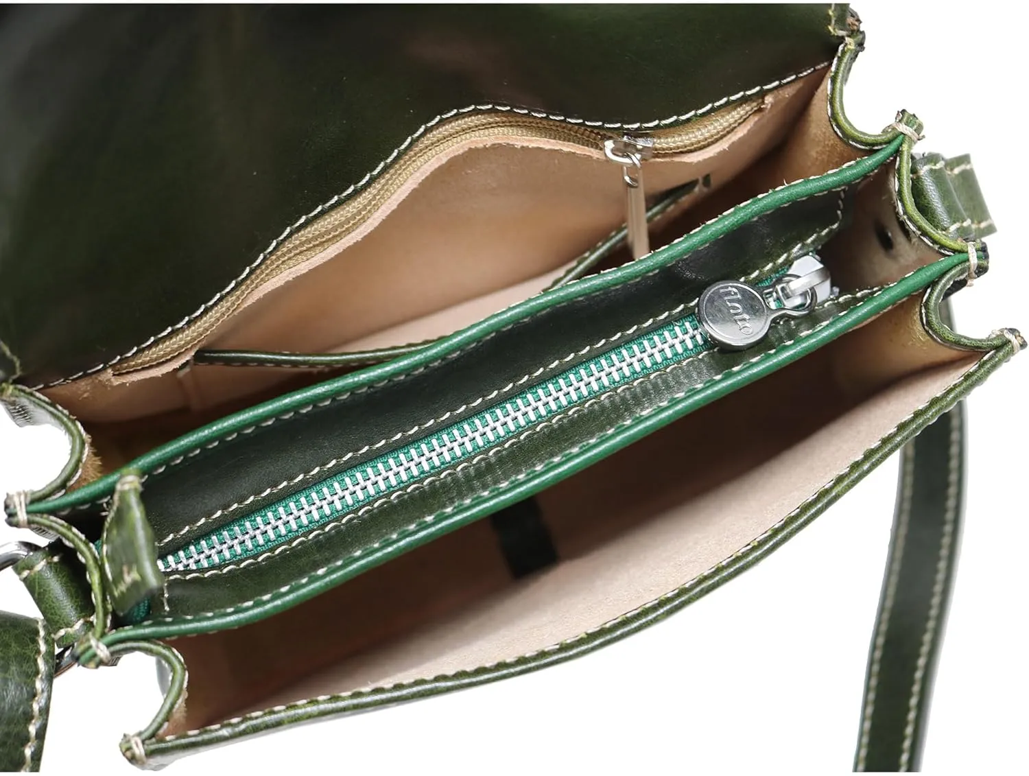 Floto Chianti Crossbody Saddle Bag Handbag Purse Shoulder Bag