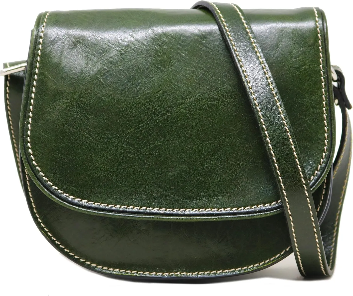Floto Chianti Crossbody Saddle Bag Handbag Purse Shoulder Bag