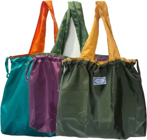 Foldable Grocery Bags,Reusable Grocery Bags Heavy Duty,Reusable Shopping Bags with Wide Handles for Portable Shopping