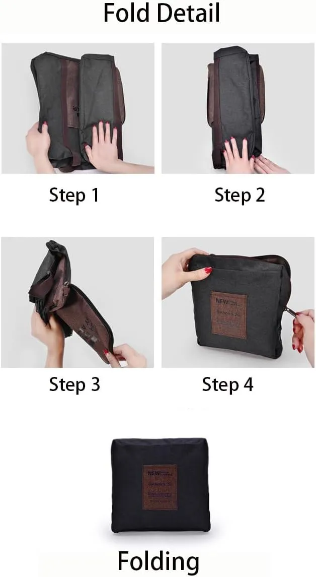 Foldable Storage Duffle Bag Waterproof Lightweight Handbag Travel Bag
