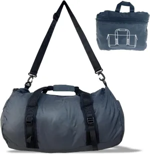 Foldable Travel Duffel Bag,Unisex Travel Tote Bag,Fitness Sports Tote Bag,Waterproof Duffel Bag' 41L Weekend Travel Overnight Bag (Grey)
