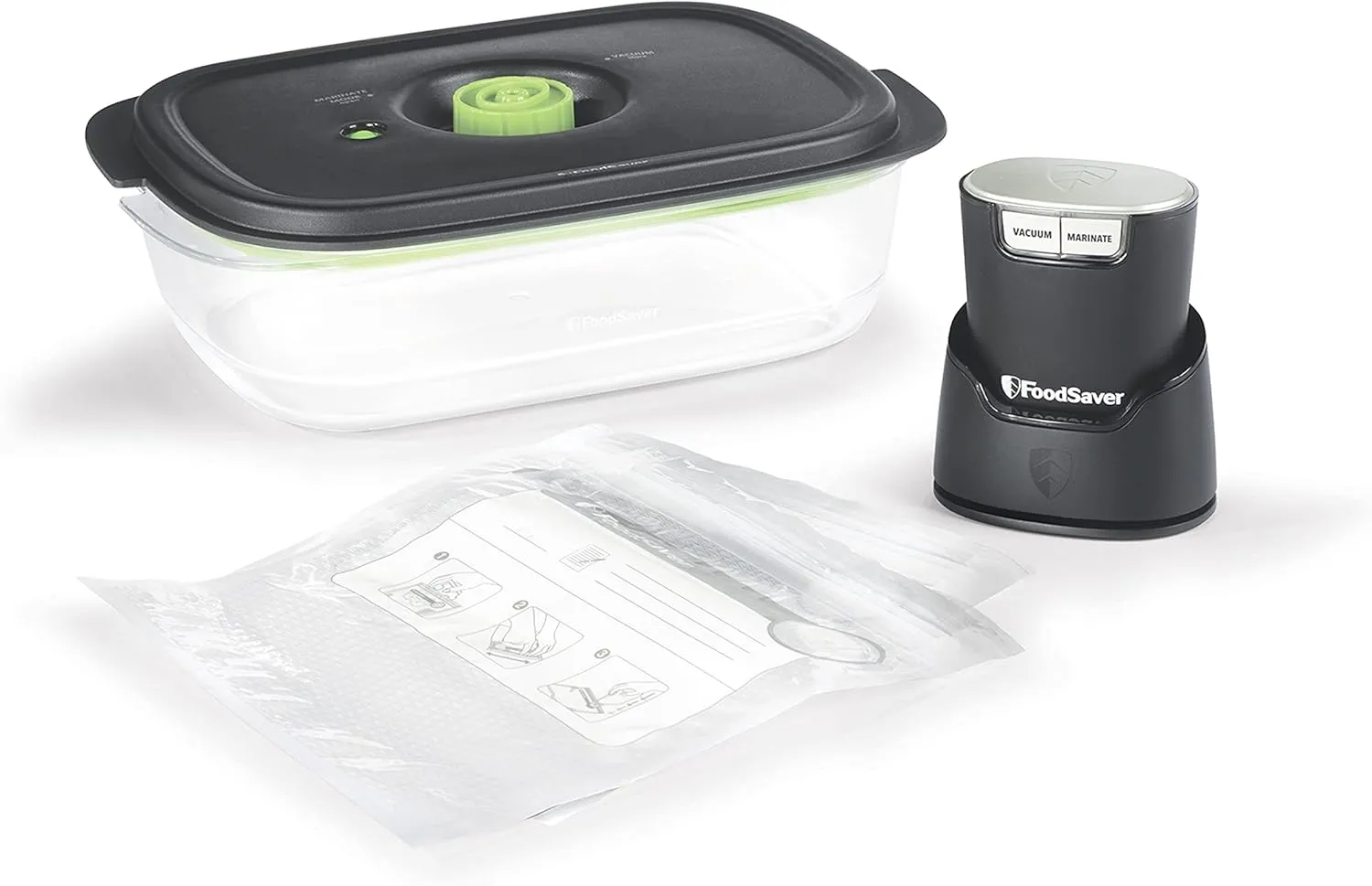 FoodSaver FS2160 Multi-Use Handheld Vacuum Sealer And Marinator, 2146039