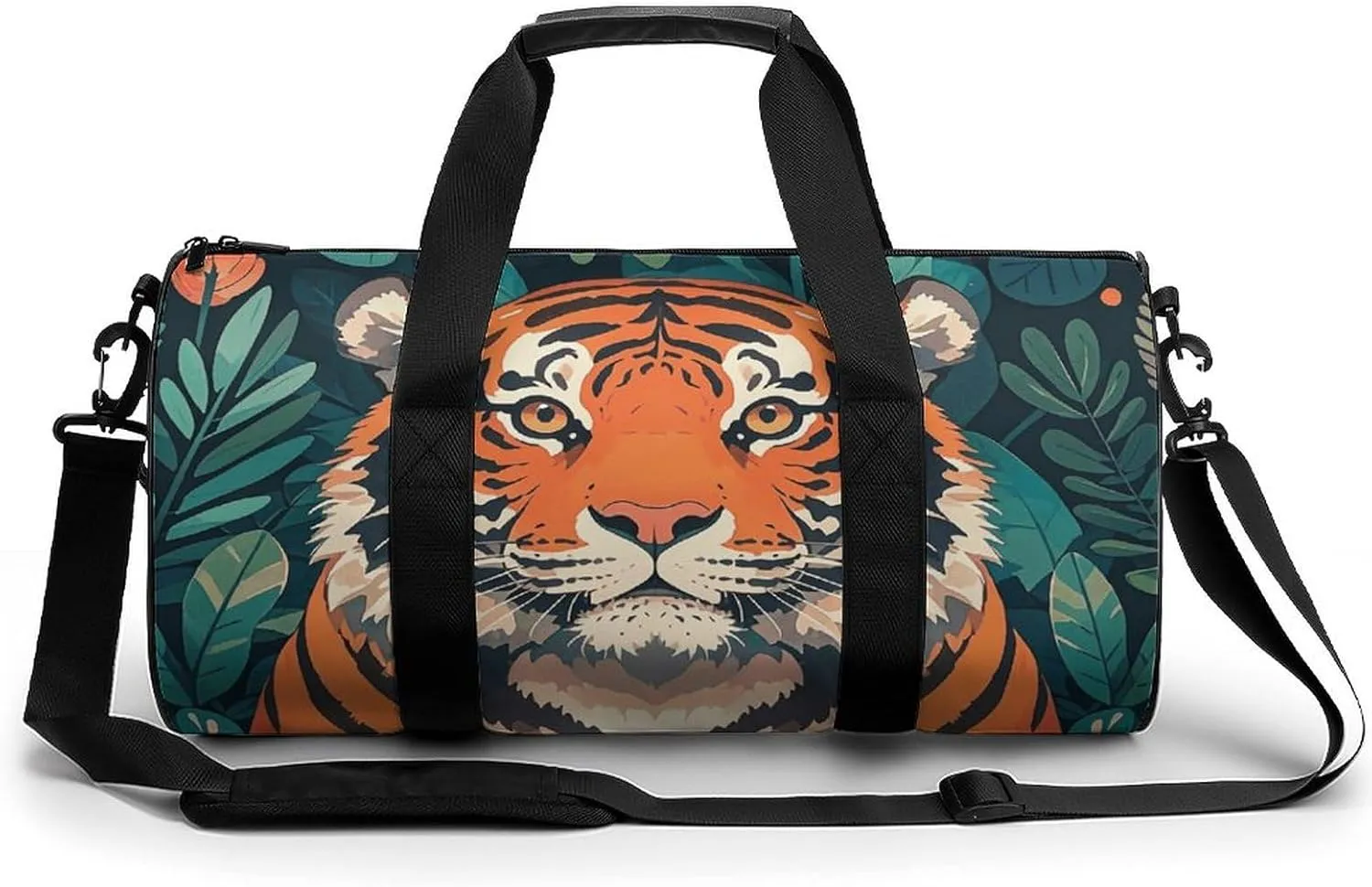 Forest Tiger Gym Bag for Men Women Water Resistant Duffle Bag Travel Lightweight Bag for Travel Sports