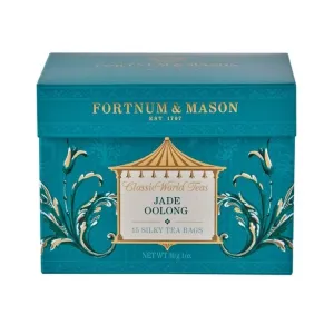 Fortnum & Mason Jade Oolong, 15 Whole Leaf Silky Tea Bags