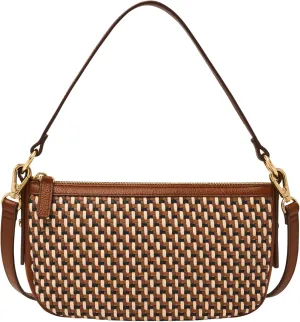 Fossil Women's Jolie Leather Small Shoulder Bag Purse Handbag for Women