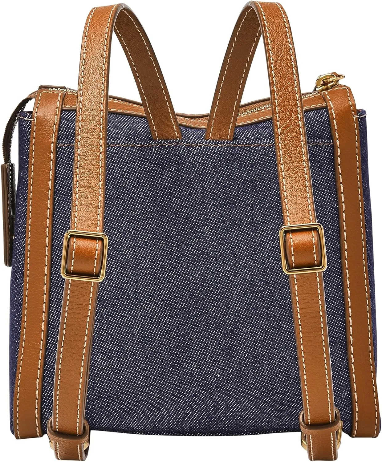 Fossil Women's Parker Leather Convertible Backpack Purse Handbag for Women