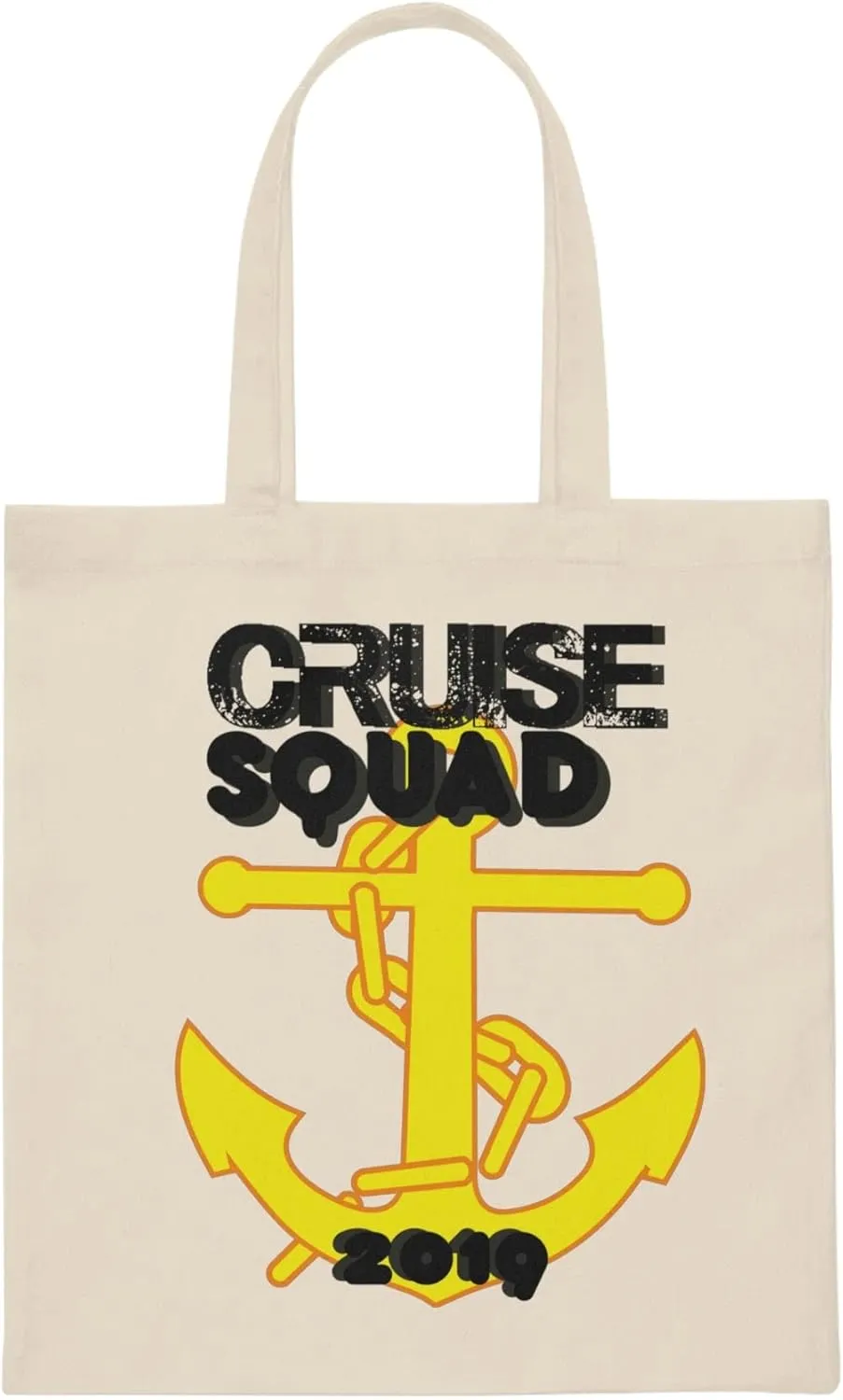 Funny Novelty Cruise Squad Retro Vintage Cruise Squad Men Women Canvas Tote Bag