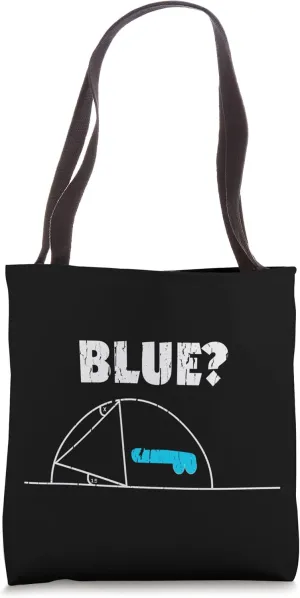 Funny Sarcastic Geometric Area Calculation Social Media Tote Bag