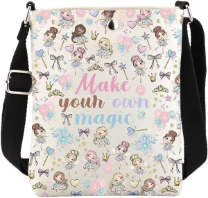 FUSTMW Fairy Gifts for Fairy Lover Fairy Crossbody Bag Fairy Gift Sling Bucket Wallet Bag