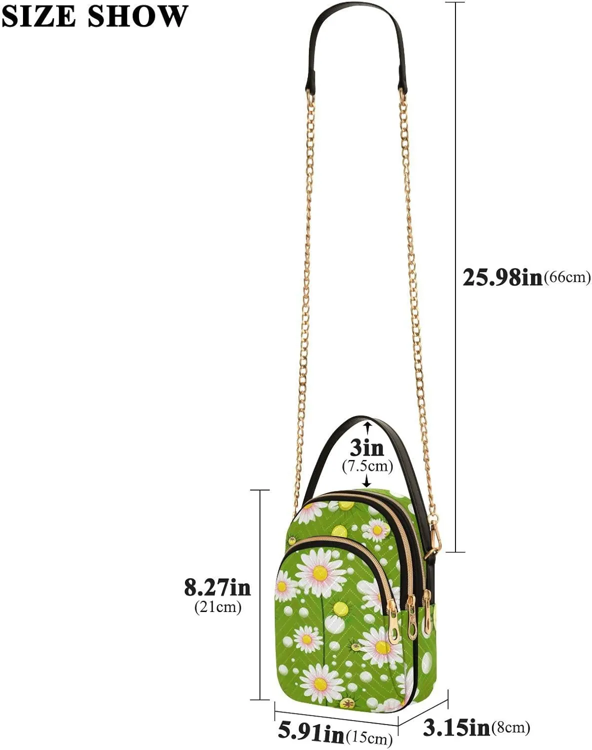 GAIGEO Colorful Geometric Ornament with Stylized Ladies Shoulder Handbags, Shoulder Purses for Women Crossbody