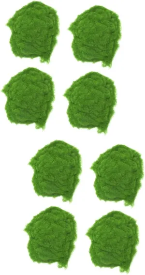 Garneck 2pcs 4 Garden Decorative Moss Powder 4 Bags Moss Powder Simulation Fake Lawn Ornament for DIY Scene Layout Decor