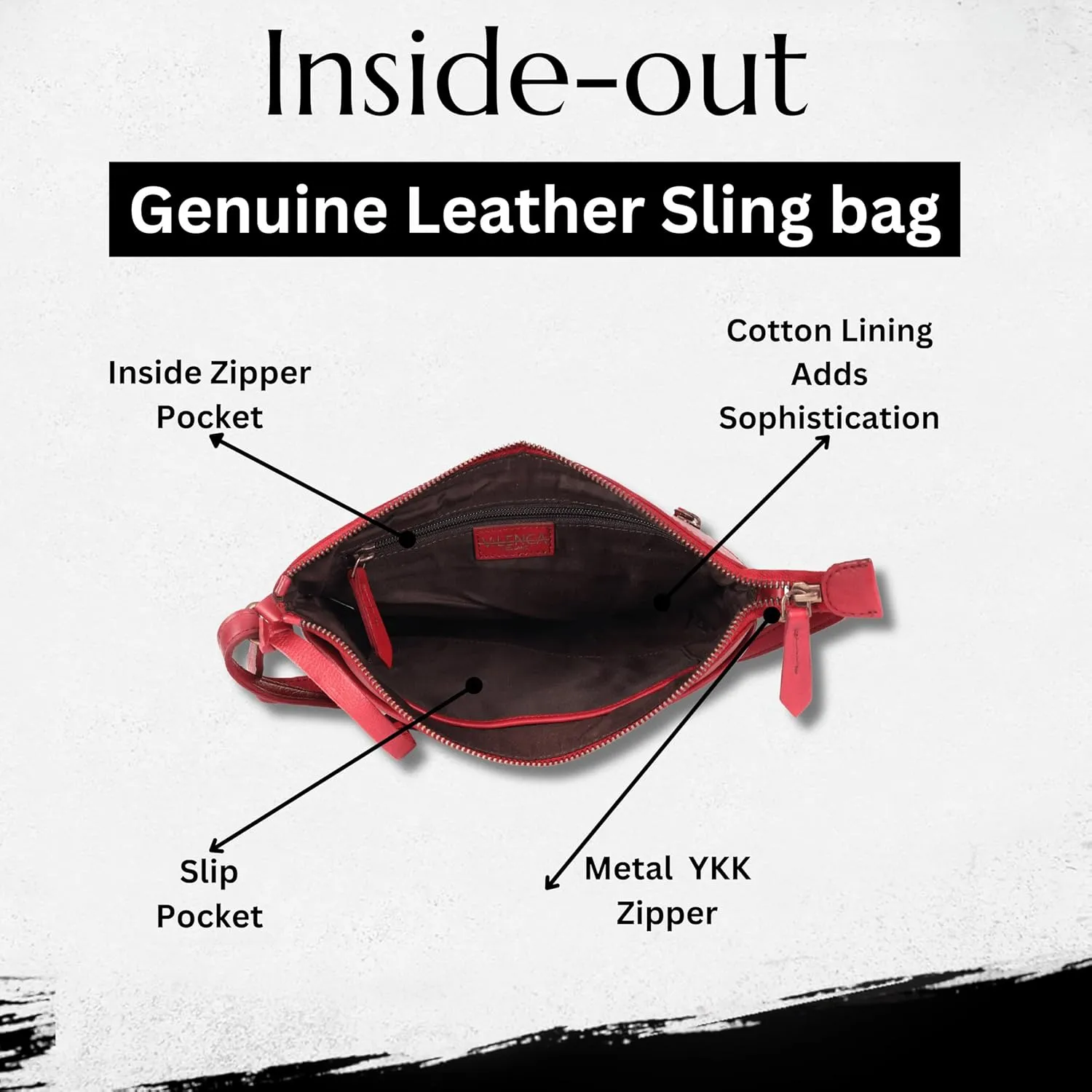 Genuine Italian Leather Boho Studded Crossbody Shoulder Bag - Stylish, Durable, & Perfect for Everyday Use for women