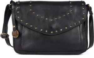 Genuine Italian Leather Boho Studded Crossbody Sling Bag - Stylish, Durable, & Perfect for Everyday Use for Women