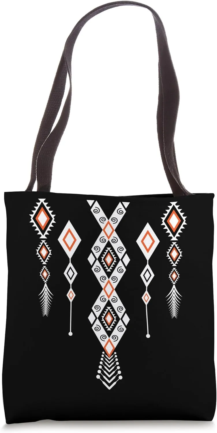Geometric Abstract Art African Geometry TribalArt Tote Bag