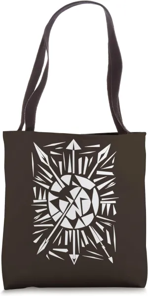 Geometric Abstract Tribal Symbolism Art Tote Bag