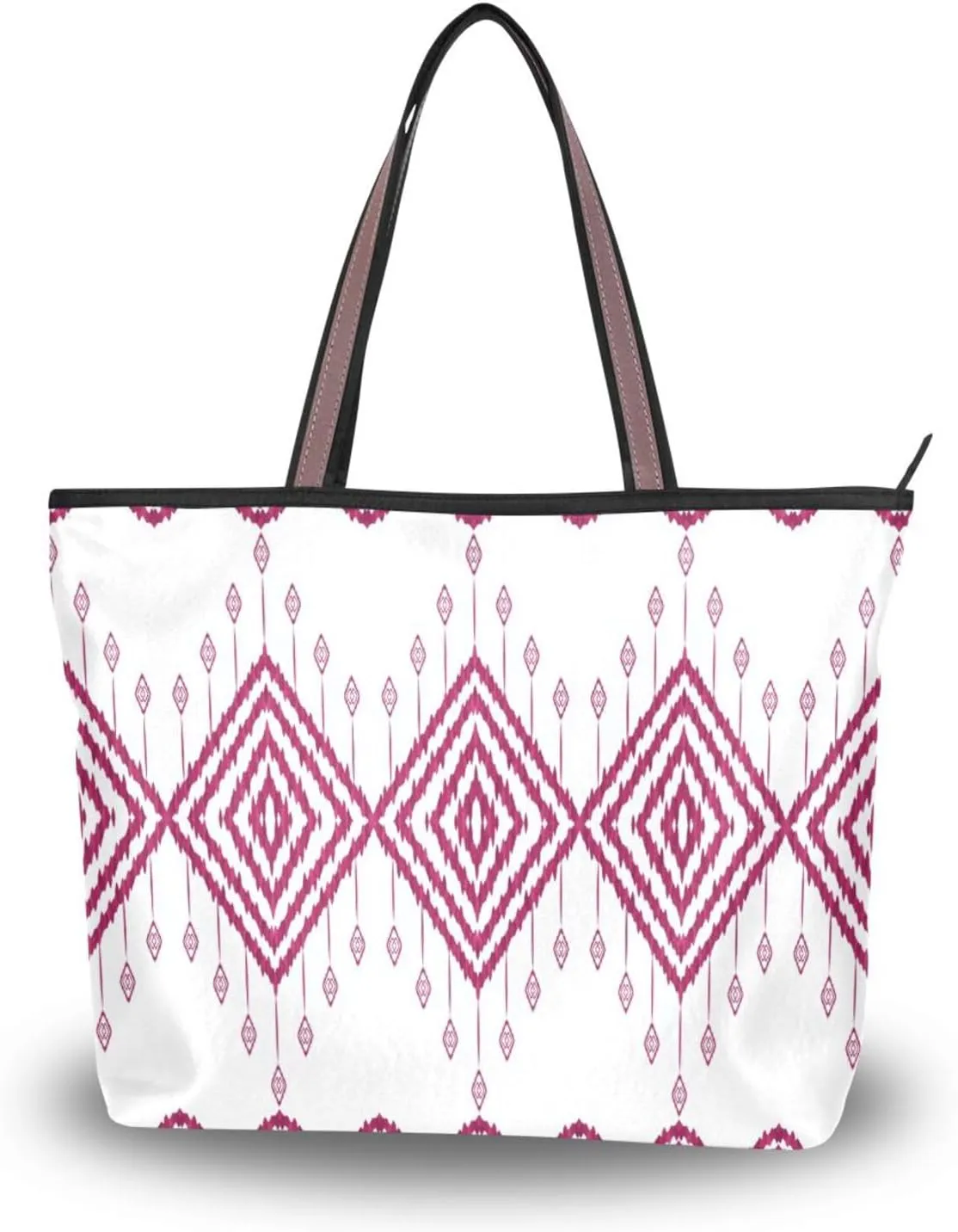 Geometric Ethnic Tribal Motif Fashion Shoulder Bags Tote Bags Handbags For Women, L