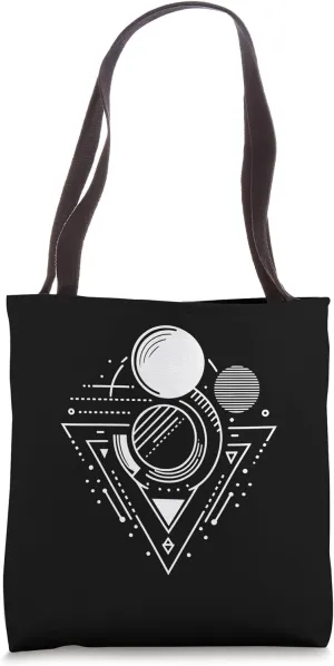 Geometric Tattoo Tribal Sacred Geometry Tattoo Lover Artists Tote Bag