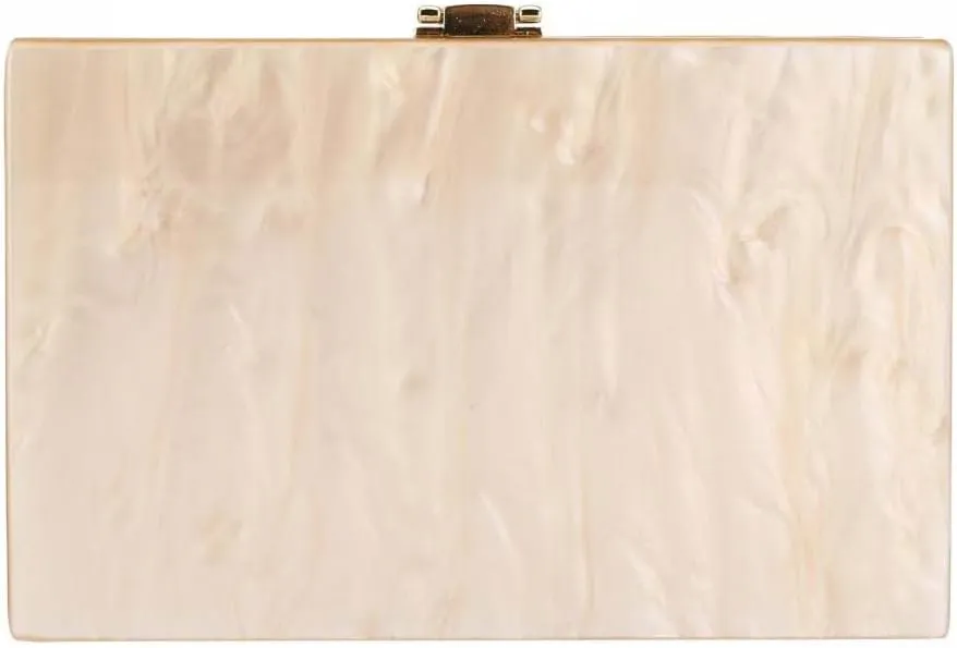Gets Acrylic Purses and Handbags for Women Multicolor Perspex Geometric Patterns Box Clutch Banquet Evening Crossbody Handbag