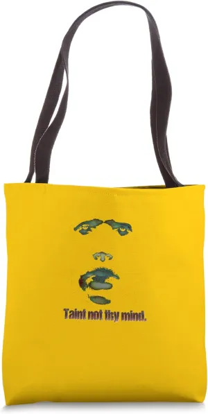 Ghost Hamlet Taint Mind Quotation Tragedy Shakespearean Play Tote Bag