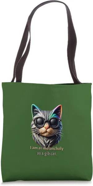 Gib Cat Falstaff Quotation Henry Fourth Part One Shakespeare Tote Bag