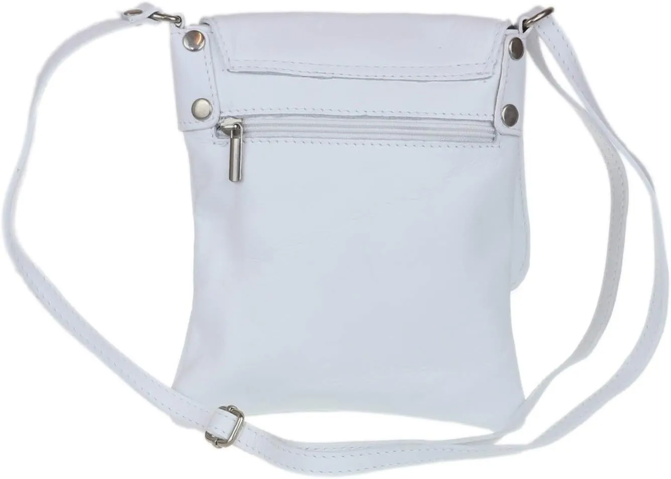Girly HandBags Womens Italian Leather Shoulder Bag Small Cross Body Messenger Soft Leather Vera Pelle Phone Holder Holiday