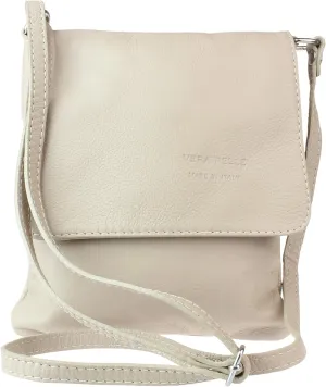 Girly HandBags Womens Italian Leather Shoulder Bag Small Cross Body Messenger Soft Leather Vera Pelle Phone Holder Holiday