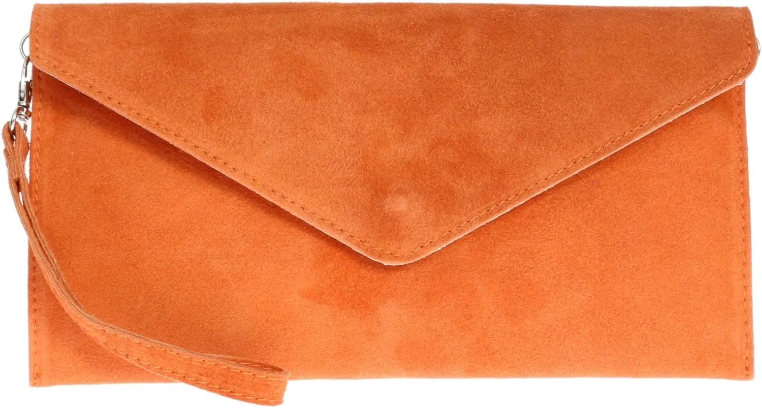 Girly HandBags Womens Plain Italian Genuine Leather Crossbody Tote Bag