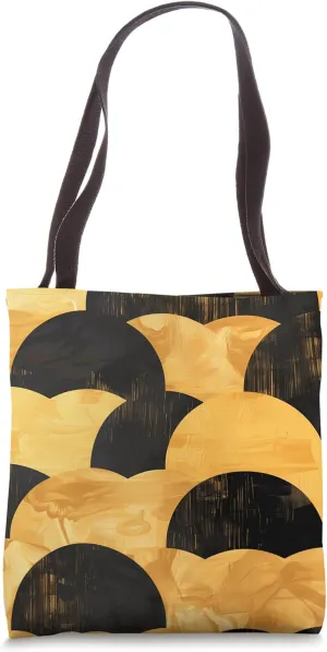 Golden Hour Minimalist Pattern Decor Tote Bag