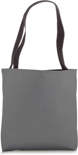 Granite Gray Plain Solid Color Simple Classic Tote Bag