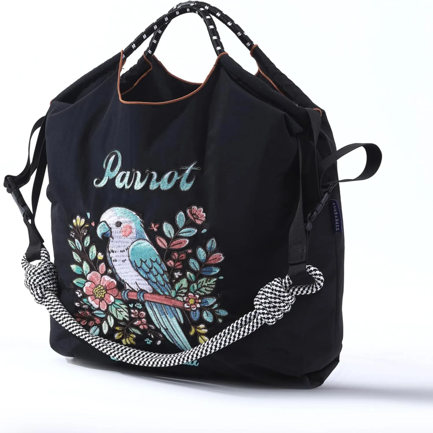 Guan&Ball Nylon Tote Bag for Women，Nylon Tote Bag,Everyday Bag Handbags for Work Beach Gym