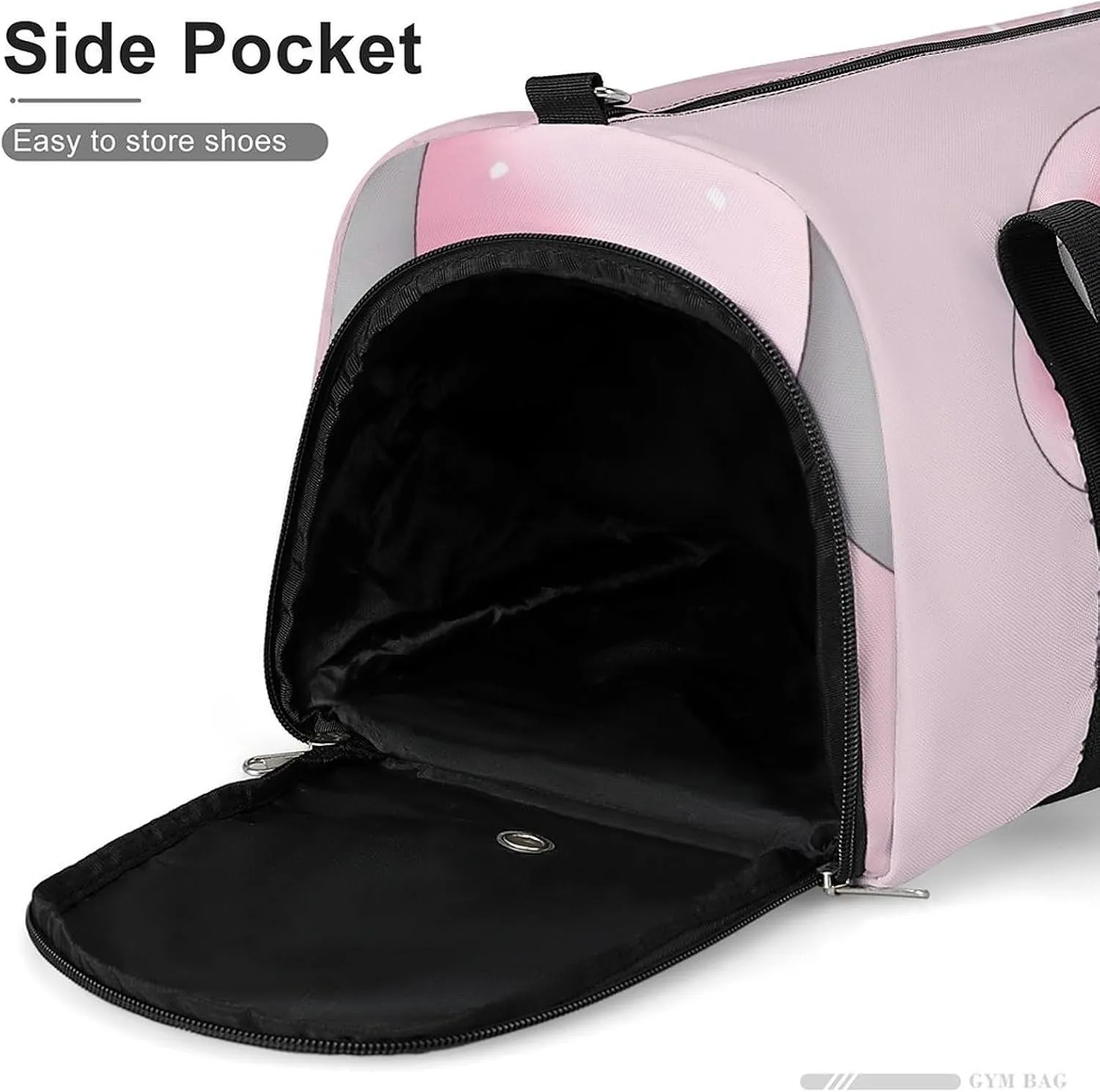 Gym Bag Elephant Duffel Bag for Men Women Overnight Bag with Shoe Compartment Workout Bags