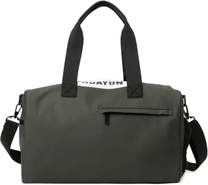 Gym Bag for Women with Shoe Compartment, Weekender Bag Travel Bag for Women, Dry-Wet Separation, Multifunctional Large Capacity and High-Density Oxford Fabric (Green)