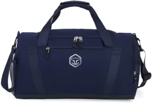 Gym Bag for Women with Shoe Compartment, Weekender Bag Travel Bag for Women, Dry-Wet Separation, Multifunctional Large Capacity and Premium Oxford Fabric (Blue)