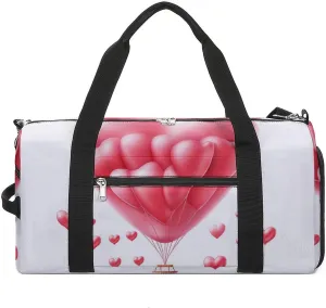 Gym Bags for Men Women Shaped Balloon Duffle Bag Travel Overnight Bag with Shoe Compartment Tote Bags