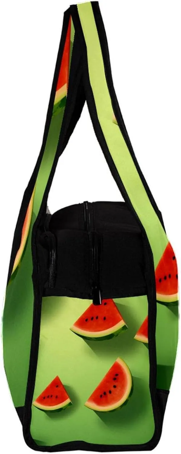 Gym Bags for Men,Travel Duffel Bags for Women,Watermelon Green,Workout Bag